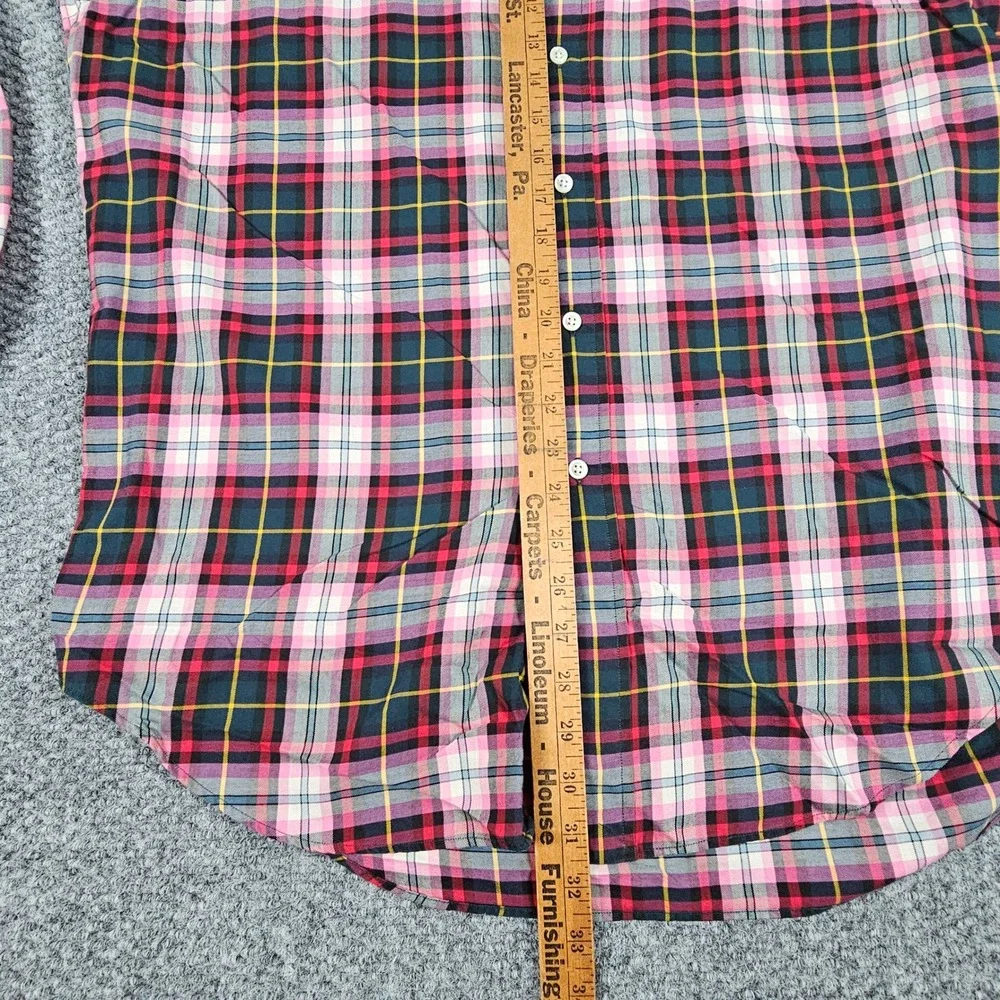 Ralph Lauren Blake Plaid Button Down Shirt Men's‎ Medium Cotton Long Sleeve